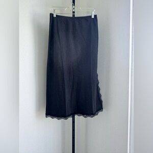 Midi skirt black